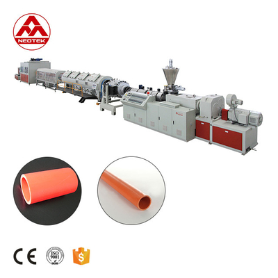 380V 50hz PVC γραμμή εξάντλησης σωλήνων για ομαλή και συνεπή παραγωγή σωλήνων 50-160