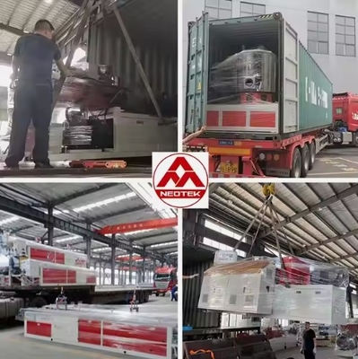 Μηχανή εκτόξευσης πλακών από αφρό PVC για την κατασκευή επίπλων με πιστοποίηση CE