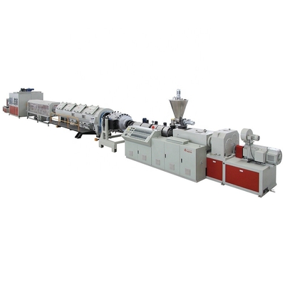 Εύκολη λειτουργία και συντήρηση σωλήνων PE Pipe Extrusion Line Προσαρμοσμένος αυτόματος κινητήρας