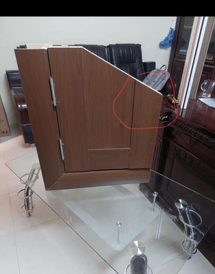 25000x6000x4000 γραμμή εκτόξευσης PVC για ευρεία πόρτα και γραμμή παραγωγής πλακών κουζίνας