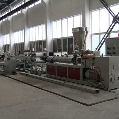 250kW Δύναμη Σκόρπια Κεραμίδας οροφής Πυροσβεστικό προφίλ φύλλο γραμμή εκτόξευσης πλαστικό μηχανή δίδυμης βίδες