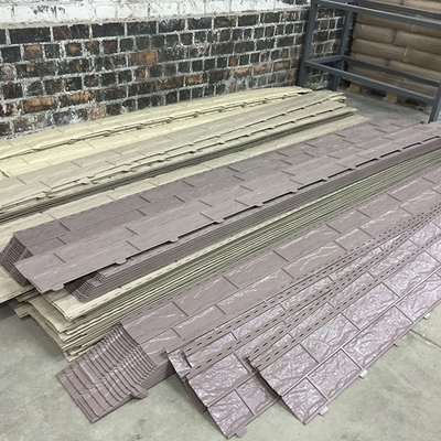 75kW Power Stone Side Wall Panel πλαστικό Pvc τεχνητή μαρμάρινη γραμμή εκτόξευσης φύλλου κατασκευασμένο