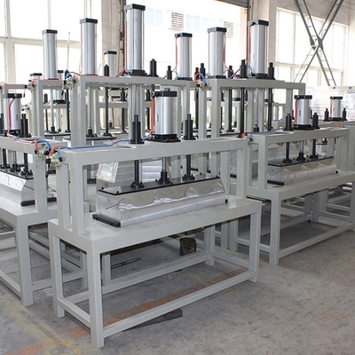 Παραγωγή πλαστικών προϊόντων προφίλ PVC γραμμή ακροβολίας από εξατομικευμένο εργοστάσιο παραγωγής