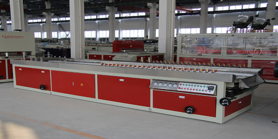 Συμπληρωματική γραμμή εκτόξευσης πέτρας PVC με δύο βίδες 18000x6000x2500 για αναγνώριση