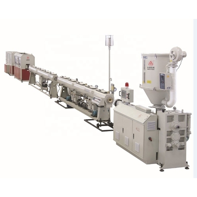 Εύκολη λειτουργία Μία βίδα PE Extruder Machine για σωλήνες σε σε εργοστάσιο παραγωγής