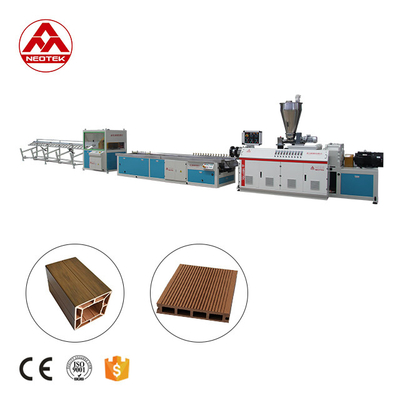 Δυναμικότητα 19000x1900x3500 PP PE Base WPC Extrusion Line με άλλη σχέση L/D βίδας