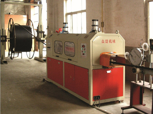 Στροφή L/D αναλογία 33 1 HDPE Silicon Core Pipe Extrusion Line με χωρητικότητα 17500 KG