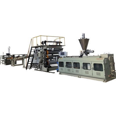 Ενεργειακή εξοικονόμηση Briquette Pvc Edge Panding Extruder Machine με ταχύτητα βίδας 34,7 rpm