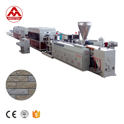 Προσαρμόσιμη 23000 KG PVC Stone Siding Extrusion Line2 για την κατασκευή PVC
