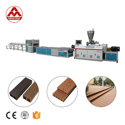 ΥΦ300 PP PE Base WPC Extrusion Line με συντροφική κωνική δίδυμη βίδα και 36 rpm