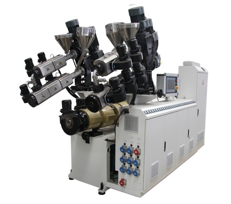 ΥΦ300 PP PE Base WPC Extrusion Line με συντροφική κωνική δίδυμη βίδα και 36 rpm