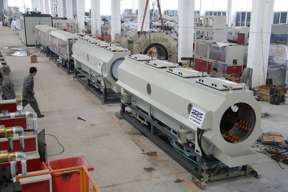 Ηλεκτρονική γραμμή εκτόξευσης σωλήνων PVC 630 για την αυτόματη παραγωγή