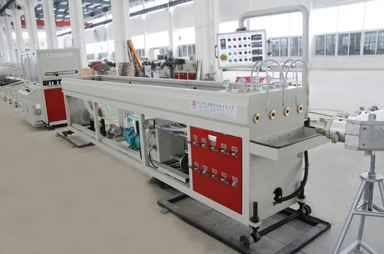 Μηχανή εκτόξευσης σωλήνων PVC 20-630 mm με διπλή έξοδο και πλανητικό κοπτήρα