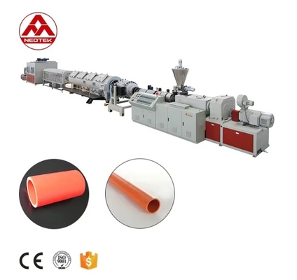 Προσαρμοσμένο χρώμα WPC PVC PE Profile Extrusion Machine 37kw Δύναμη